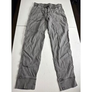 Level 99 gray Casual Pants Elastic Waist Drawstring Lightweight Comfy